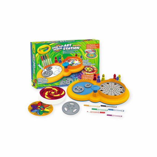 Picture of CRAYOLA NEW SPIN & SPIRAL ART STATION